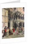 In the Piazzetta, Eighteenth Century, 1859-92 by William Logsdail