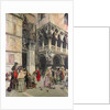 In the Piazzetta, Eighteenth Century, 1859-92 by William Logsdail