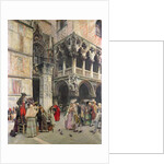 In the Piazzetta, Eighteenth Century, 1859-92 by William Logsdail