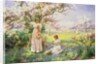 Spring: Picking Flowers, 1898 by Alfred Jr. Glendening