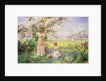 Spring: Picking Flowers, 1898 by Alfred Jr. Glendening