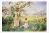 Spring: Picking Flowers, 1898 by Alfred Jr. Glendening