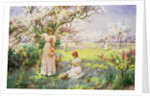 Spring: Picking Flowers, 1898 by Alfred Jr. Glendening