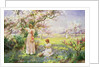 Spring: Picking Flowers, 1898 by Alfred Jr. Glendening