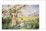 Spring: Picking Flowers, 1898 by Alfred Jr. Glendening