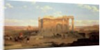 The Ruins of the Smaller Temple at Baalbeck by David Roberts