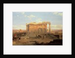 The Ruins of the Smaller Temple at Baalbeck by David Roberts