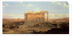 The Ruins of the Smaller Temple at Baalbeck by David Roberts