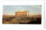 The Ruins of the Smaller Temple at Baalbeck by David Roberts