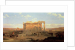 The Ruins of the Smaller Temple at Baalbeck by David Roberts