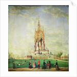 The Albert Memorial, in London, 1887 by Edwin Frederick Holt