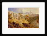 The Aqueduct at Arricia, Near Rome, 1866 by James Baker Pyne