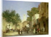 Arab Street Scene, 1872 by Honore Boze