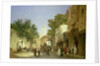 Arab Street Scene, 1872 by Honore Boze