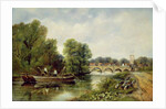 The Bridge at Henley-on-Thames by Frederick Waters Watts