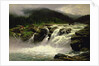 Norwegian Waterfall, at Lofor in Valders, 1905 by Karl Paul Themistocles von Eckenbrecher