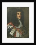 Portrait of King Charles II Wearing Garter Robes by Peter Lely