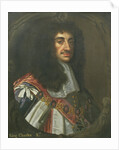 Portrait of King Charles II Wearing Garter Robes by Peter Lely