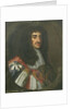 Portrait of King Charles II Wearing Garter Robes by Peter Lely