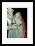 Christening, Portrait of A Mother And Child, c.1595 by English School