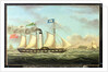 The Steam Packet 'Saint Patrick' On The Liverpool To Dublin Run, 1827 by Miles Walters