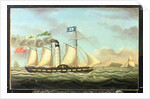 The Steam Packet 'Saint Patrick' On The Liverpool To Dublin Run, 1827 by Miles Walters