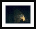 A Grotto With the Figure Of Julia, 1780 by Joseph Wright of Derby