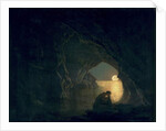 A Grotto With the Figure Of Julia, 1780 by Joseph Wright of Derby