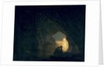 A Grotto With the Figure Of Julia, 1780 by Joseph Wright of Derby