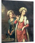 Portrait of a Lady thought to be Lady Mary Wortley Montagu by George Knapton