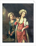 Portrait of a Lady thought to be Lady Mary Wortley Montagu by George Knapton
