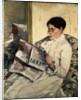 Reading Le Figaro, 1878 by Mary Stevenson Cassatt