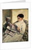 Reading Le Figaro, 1878 by Mary Stevenson Cassatt