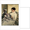 Reading Le Figaro, 1878 by Mary Stevenson Cassatt