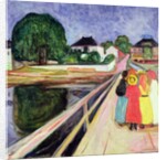Girls on a Bridge by Edvard Munch