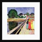 Girls on a Bridge by Edvard Munch