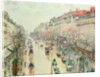 The Boulevard Montmartre, 1893 by Camille Pissarro