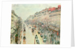 The Boulevard Montmartre, 1893 by Camille Pissarro