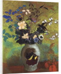 Fleurs Exotiques dans une Potiche by Odilon Redon