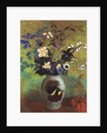 Fleurs Exotiques dans une Potiche by Odilon Redon