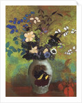 Fleurs Exotiques dans une Potiche by Odilon Redon