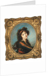 Portrait of Princess Caroline de Liechtenstein by Elisabeth Louise Vigee-Lebrun
