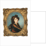 Portrait of Princess Caroline de Liechtenstein by Elisabeth Louise Vigee-Lebrun