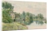 Houghton Mill on the River Ouse, 1914 by William Fraser Garden
