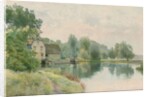 Houghton Mill on the River Ouse, 1914 by William Fraser Garden