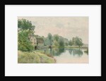 Houghton Mill on the River Ouse, 1914 by William Fraser Garden