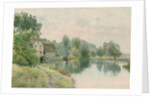 Houghton Mill on the River Ouse, 1914 by William Fraser Garden