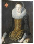 Portrait of Eritia Aukje Hoppers, nee De Blocq, 1622 by Jan De (attr. to) Salle
