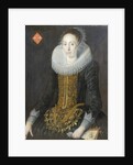 Portrait of Eritia Aukje Hoppers, nee De Blocq, 1622 by Jan De (attr. to) Salle