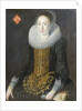 Portrait of Eritia Aukje Hoppers, nee De Blocq, 1622 by Jan De (attr. to) Salle